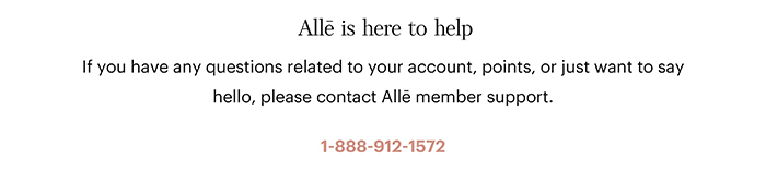 Alle is here to help 